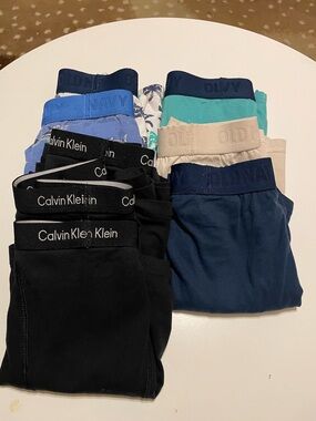 Calvin Klein and old navy boxer